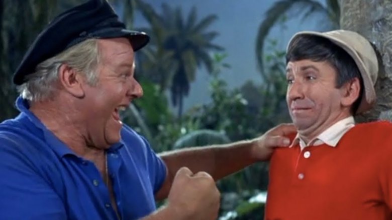 Alan Hale Jr. and Bob Denver in Gilligan's Island