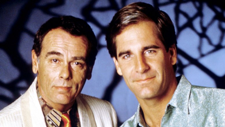 Dean Stockwell and Scott Bakula in Quantum Leap