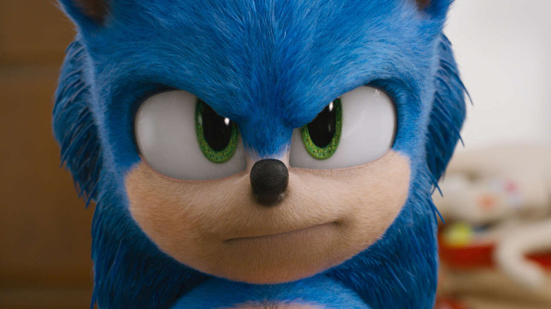 Sonic smirking