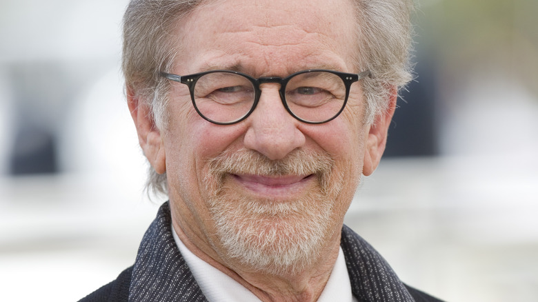 Steven Spielberg smiling