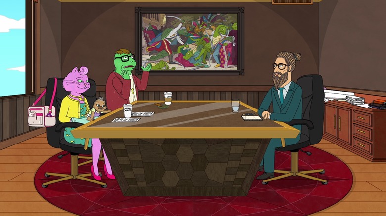 Princess Carolyn, Lenny, and Judah at meeting