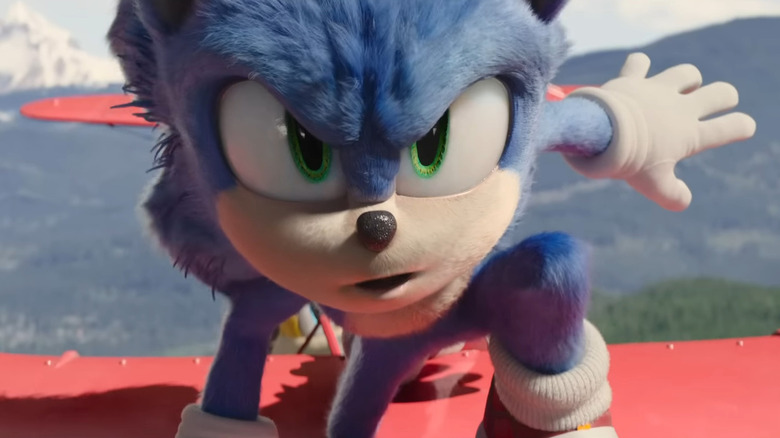 Sonic squatting on a plane