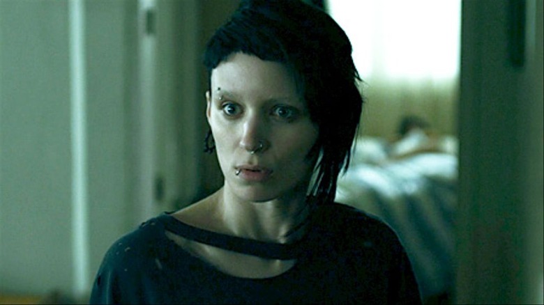 Lisbeth Salander looks confused