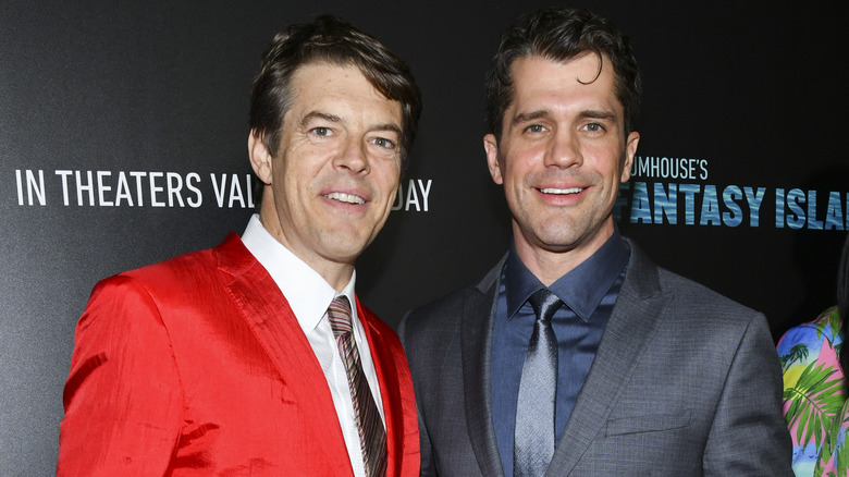 Jason Blum and Jeff Wadlow smiling