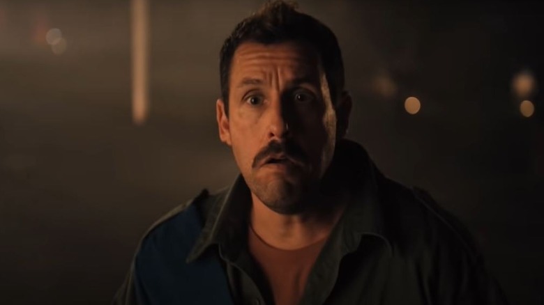 Adam Sandler scared