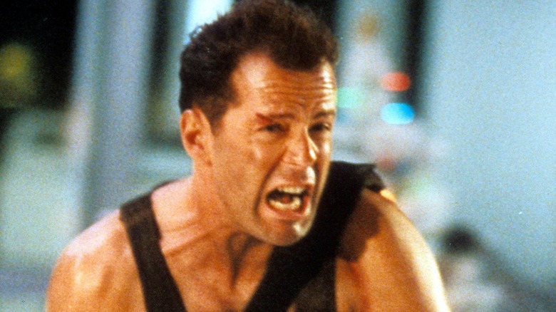 John McClane screaming in Die Hard