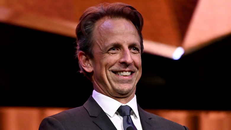 Seth Meyers smiling 