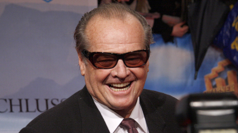 Jack Nicholson smiling