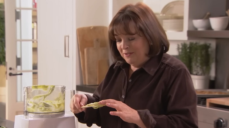 Ina Garten testing food