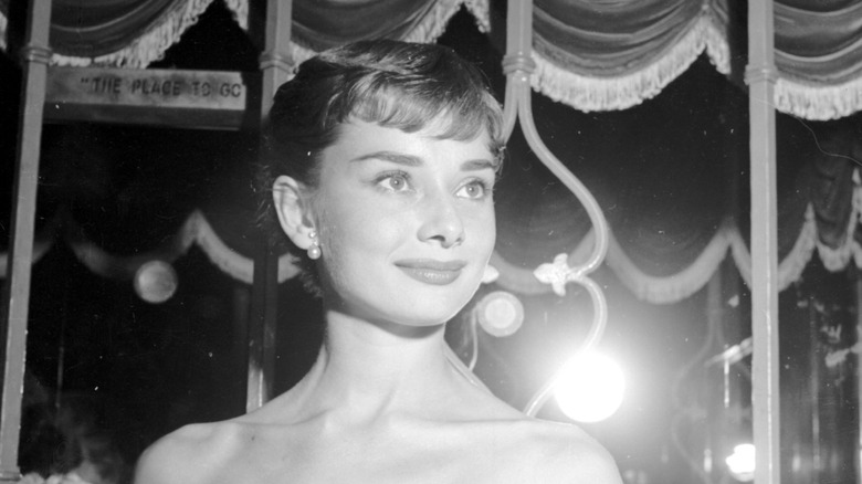 Audrey Hepburn smiling 