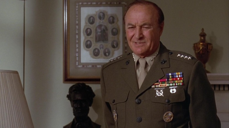 Robert Loggia grimacing in Independence Day