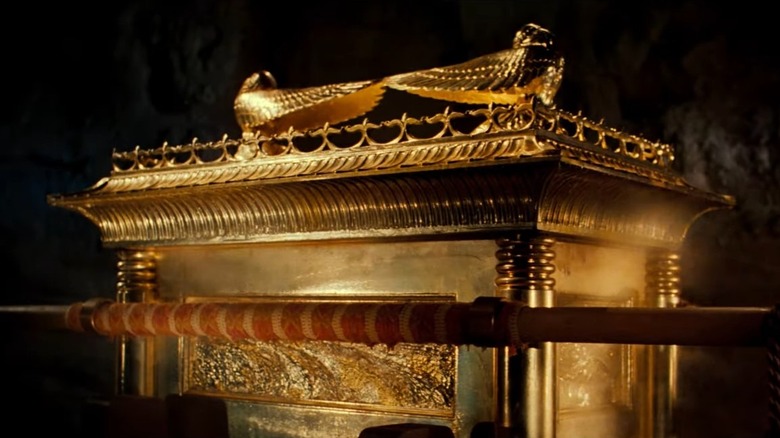 The Ark of the Covenant sits at its location