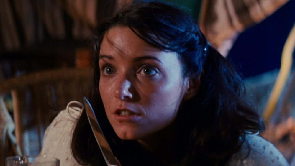 Karen Allen as Marion Ravenwood in Indiana Jones and the Raiders of the Lost Ark