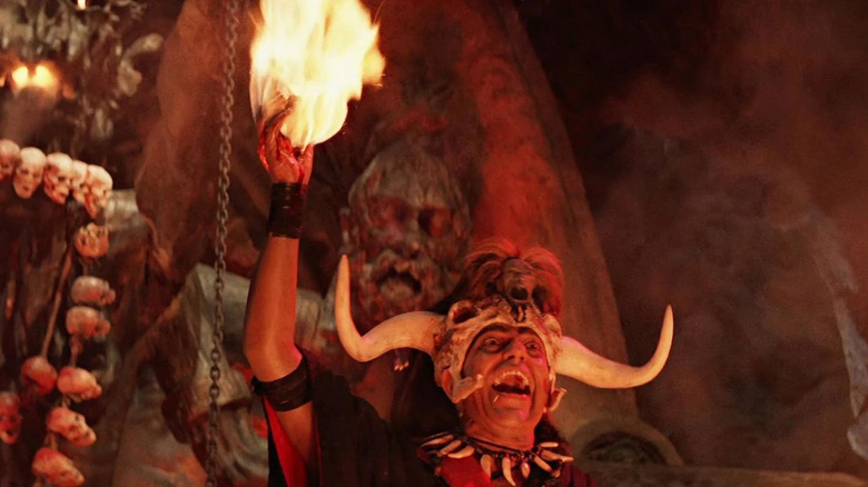 Human sacrifice in Temple of Doom