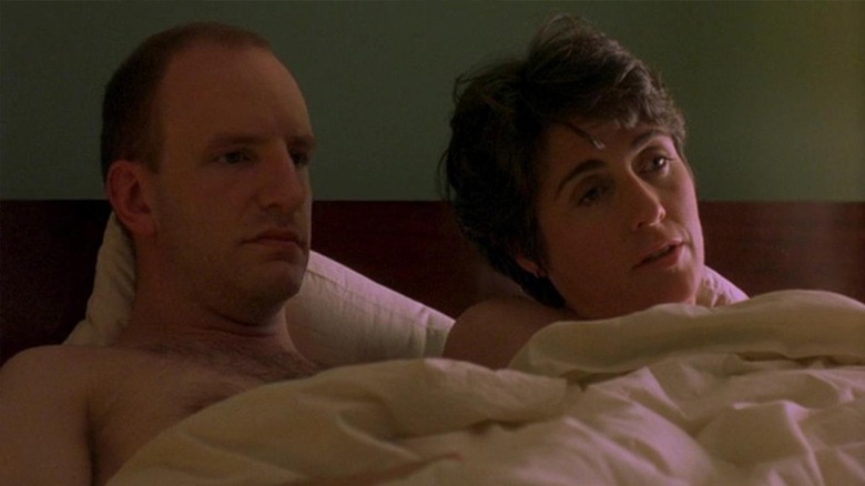 Steven Soderbergh and Betsy Brantley in Schizopolis