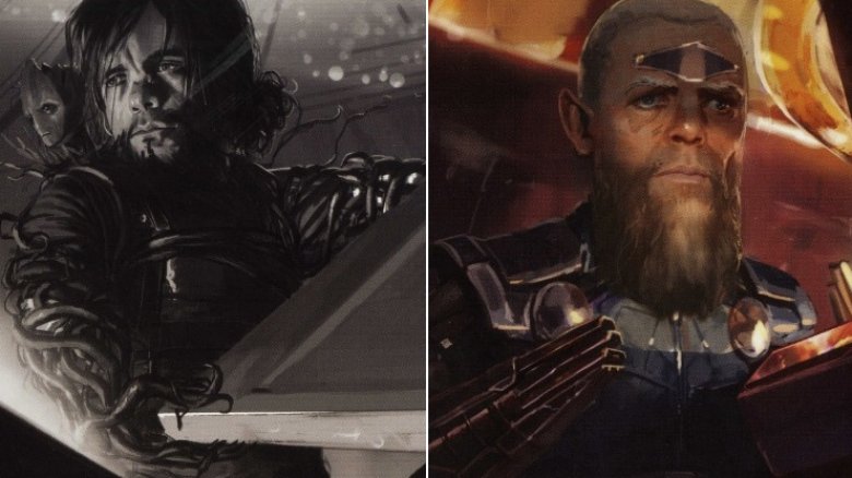 Eitri concept art from Avengers: Infinity War