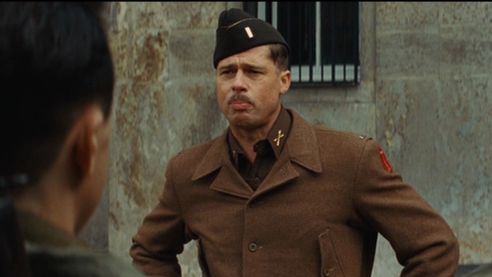 Aldo Raine addresses troop in Inglourious Basterds