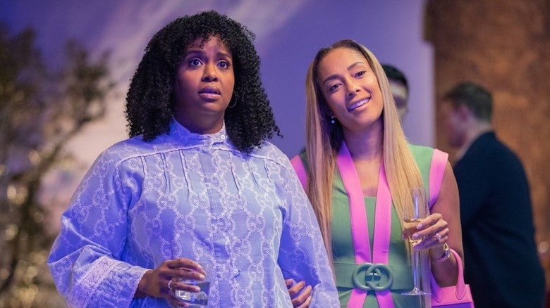 Natasha Rothwell and Amanda Seales in Insecure