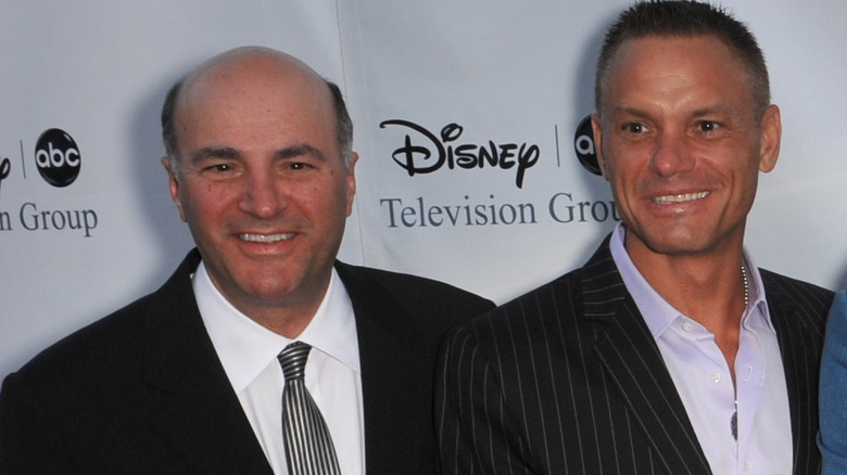 Kevin O'Leary and Kevin Harrington smiling