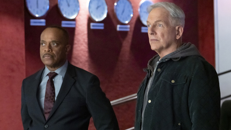 Vance and Gibbs stand together NCIS