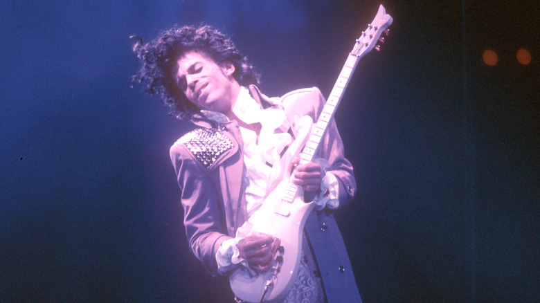 Prince rocks in Purple Rain