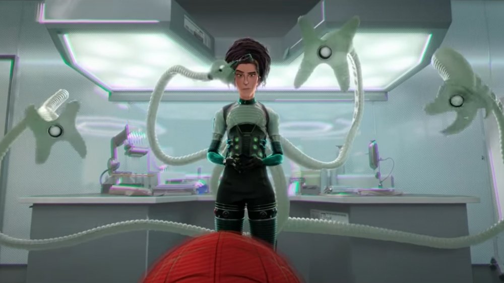 Doc Ock displays her true villainous nature in Spider-Man: Into the Spider-Verse