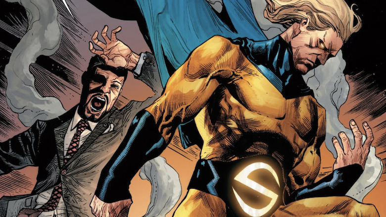 Tony Stark shocked by Sentry