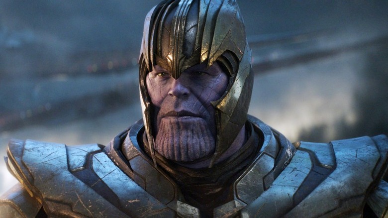 Thanos in armor