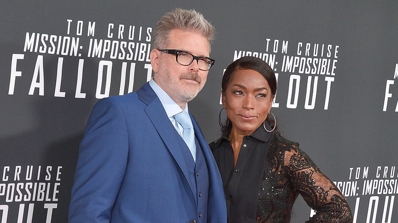  Christopher McQuarrie and Angela Bassett at Mission Impossible Event