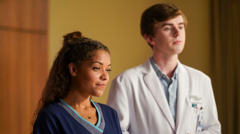 Antonia Thomas and Freddie Highmore