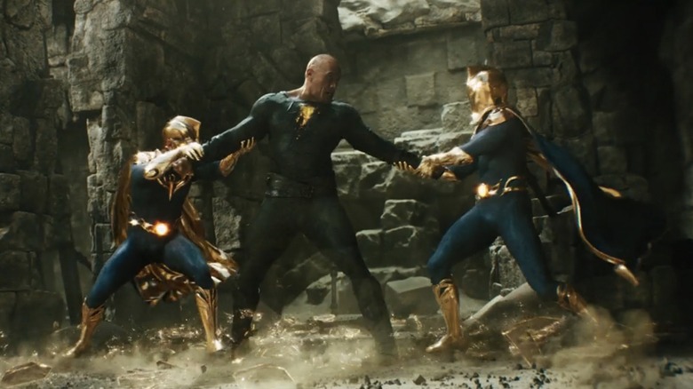 Black Adam versus Doctor Fate