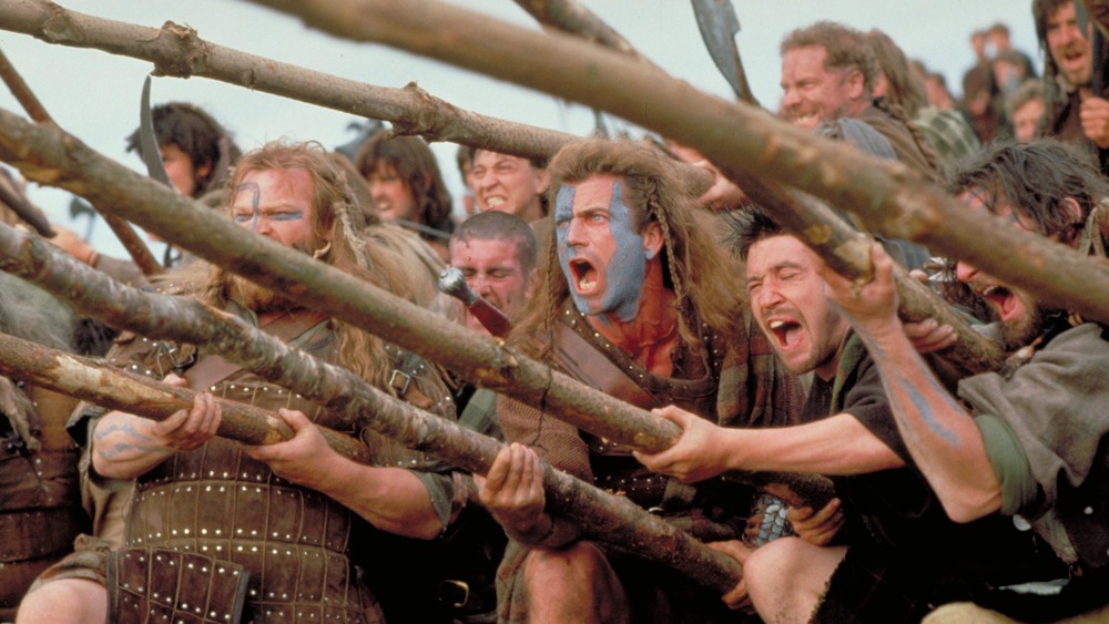 William Wallace in battle with Scots