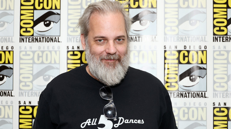 Dan Harmon smiling at Comic-Con