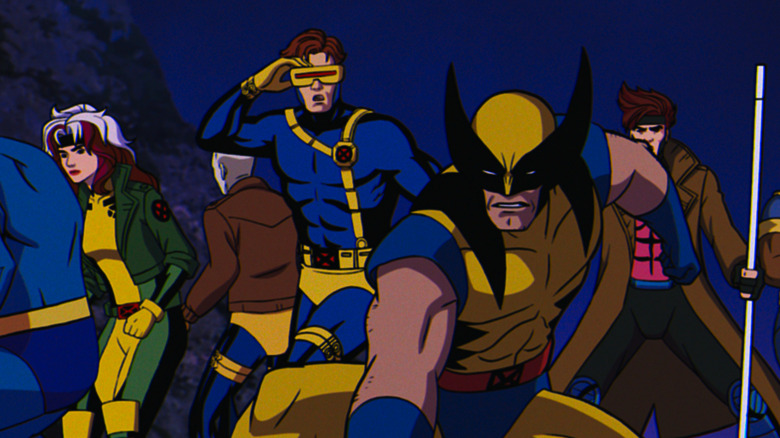 X-Men team standing together