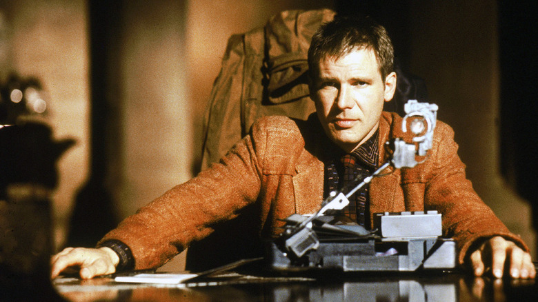 Deckard with Voight-Kampff test