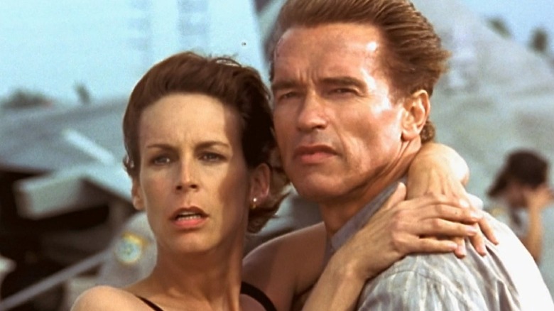 Jamie Lee Curtis and Arnold Schwarzenegger