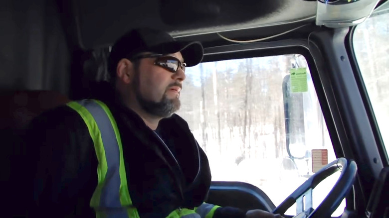 Driver in Ice Road Truckers on History Channel
