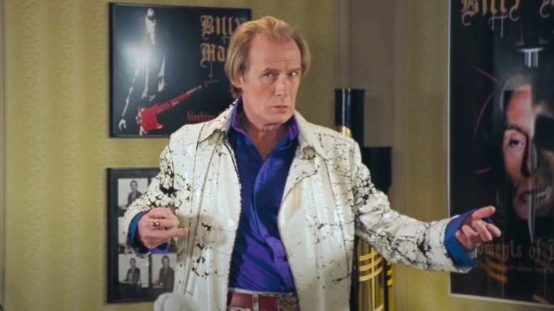 Bill Nighy appears in Love Actually 