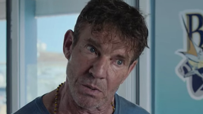 Dennis Quaid talking in Blue Miracle