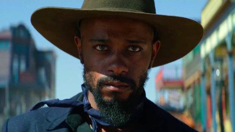 LaKeith Stanfield appears as Cherokee Bill 