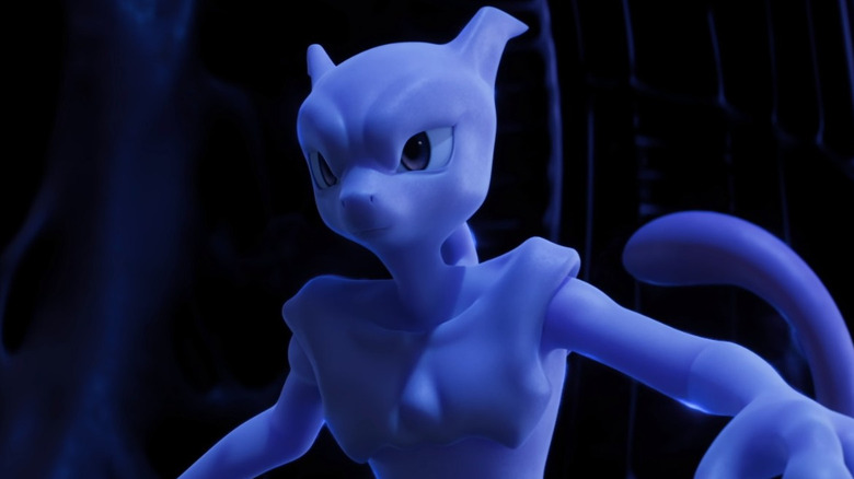 Mewtwo looking surprised