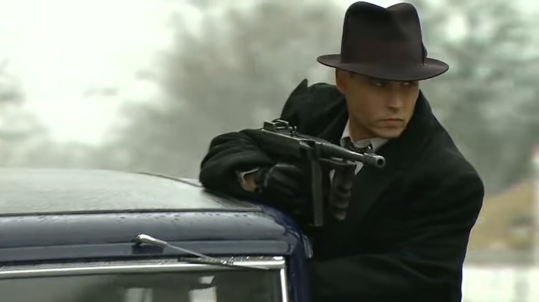 Public Enemies John Dillinger Tommy Gun Car