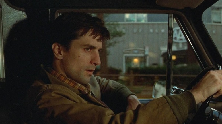 Travis Bickle driving