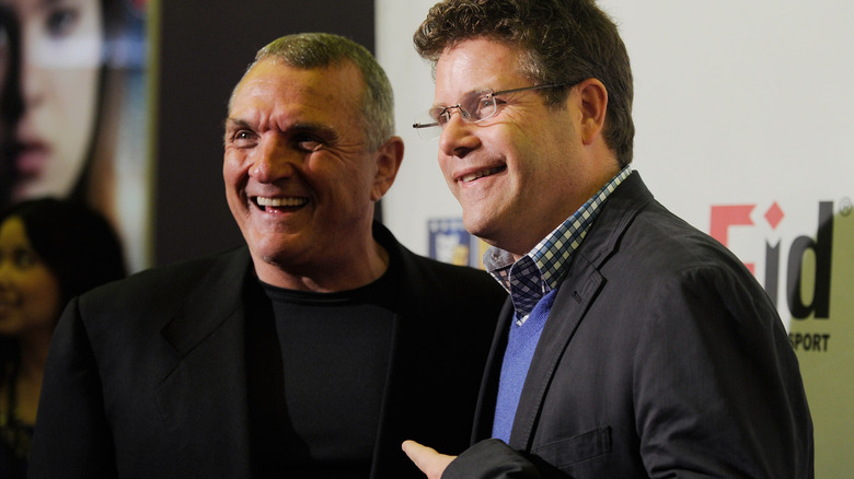 Actor Sean Astin with Ruettiger