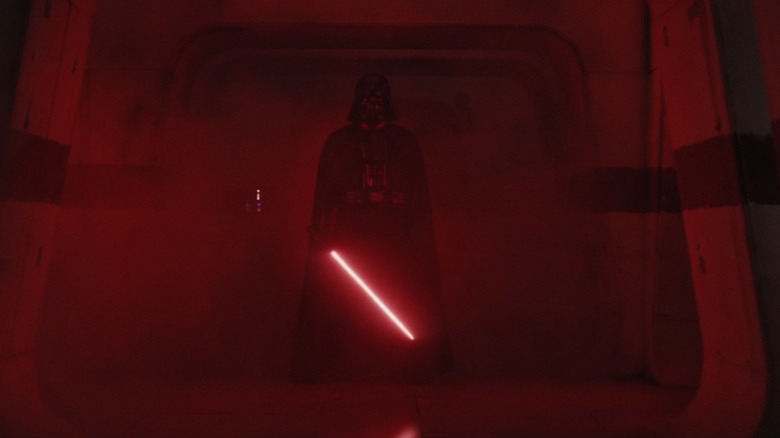 Darth Vader red lightsaber