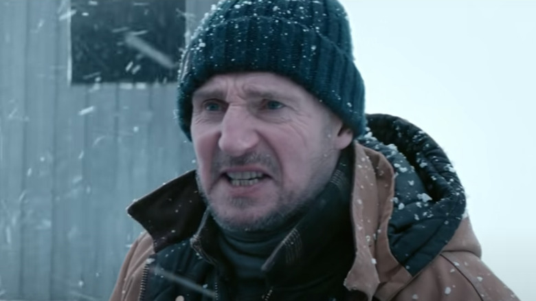 Liam Neeson as Mike in The Ice Road