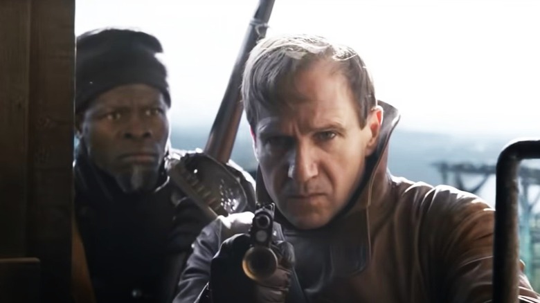 Ralph Fiennes and Djimon Hounsou