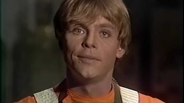 Luke Skywalker smiling