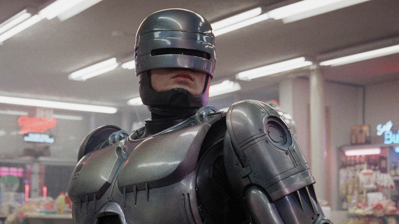 RoboCop in a store