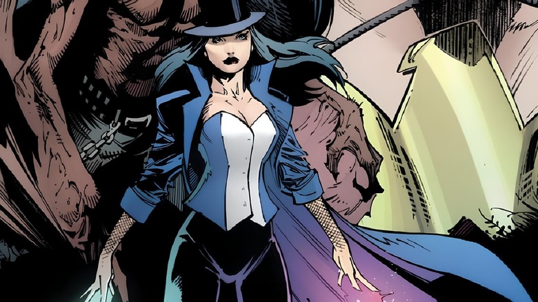 Zatanna stares confidently